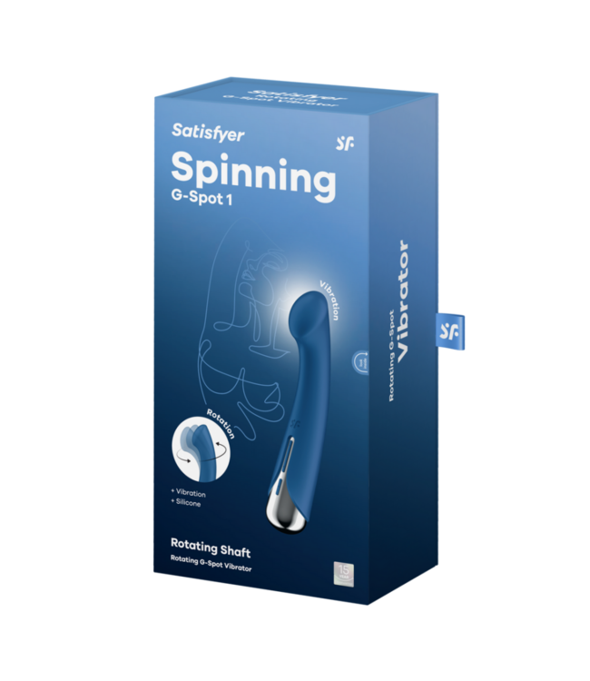 Spinning G-Spot 1 - Rotating G-Spot Vibrator - Blue