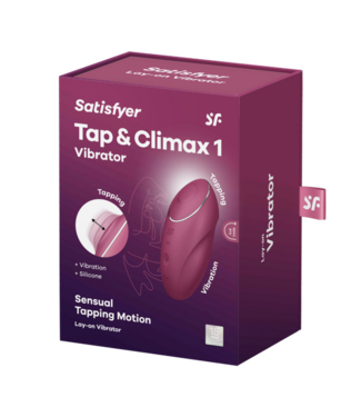Satisfyer Tap and Climax 1 - Red