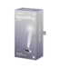 Satisfyer Sparkling Crystal - Glass Dildo - Transparent