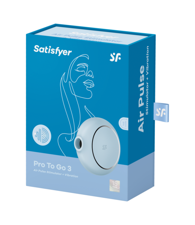 Pro to Go 3 - Air Pulse Stimulator - Blue