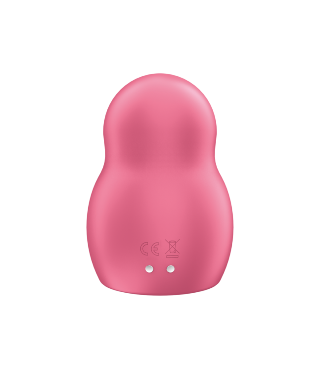 Pro to Go 1 - Double Air Pulse Vibrator - Red