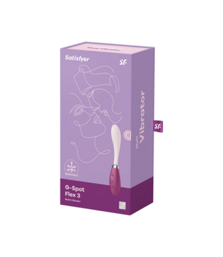 Satisfyer G-Spot Flex 3 - G-Spot Vibrator - Red