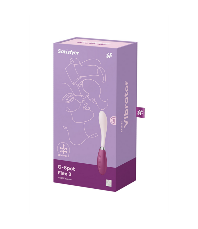 G-Spot Flex 3 - G-Spot Vibrator - Red
