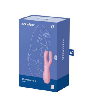 Satisfyer Threesome 3 - Lay-on Vibrator - Pink