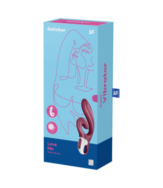 Satisfyer Love Me - G-Spot and Clitoral Stimulator - Red