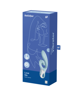 Satisfyer Love Me - G-Spot and Clitoral Stimulator - Blue