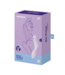 Satisfyer Curvy Trinity 2 - Insertable Air Pulse Vibrator - Violet