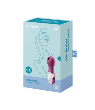 Satisfyer Lucky Libra - Air Pulse Stimulator and Vibration - Purple