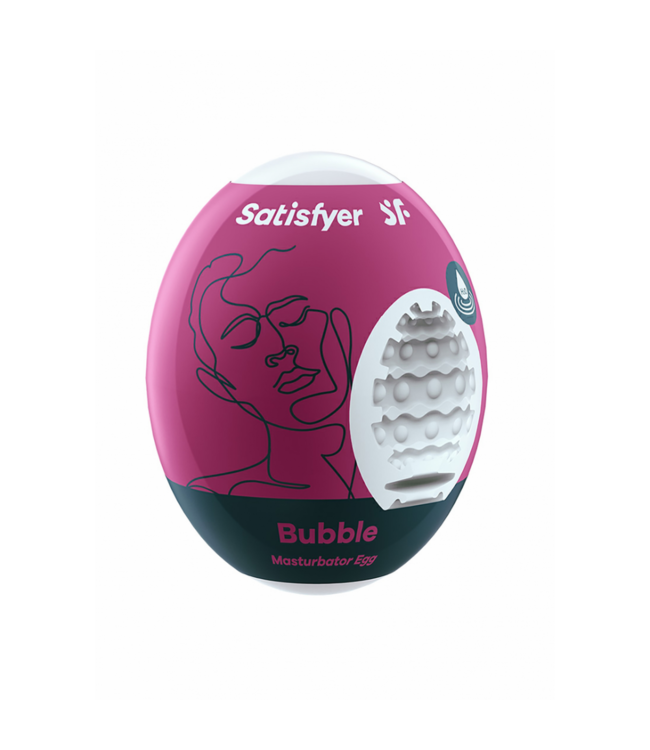Bubble - Masturbator Egg - Violet