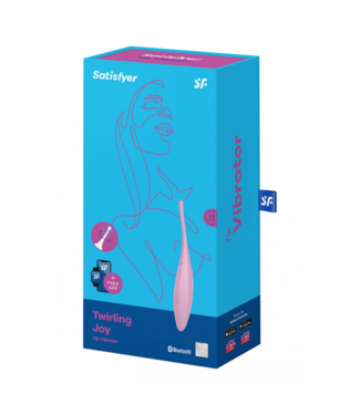 Satisfyer Twirling Joy - Tip Vibrator - Pink