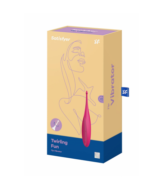 Satisfyer Twirling Fun - Tip Vibrator - Magenta