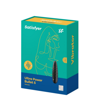 Satisfyer Ultra Power Bullet 5 - Vibrating Bullet - Black