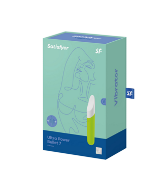 Satisfyer Ultra Power Bullet 7 - Vibrating Bullet - Green