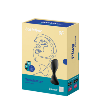 Satisfyer Trendsetter - Vibrating Butt Plug - Black