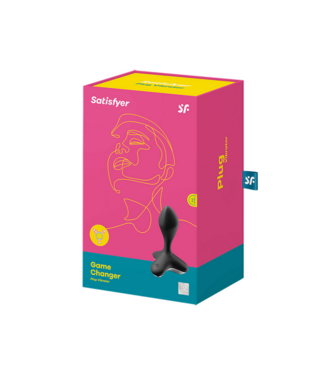 Satisfyer Game Changer - Vibrating Anal Plug - Black