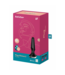Satisfyer Plug-ilicious 2 - Vibrating Butt Plug - Black