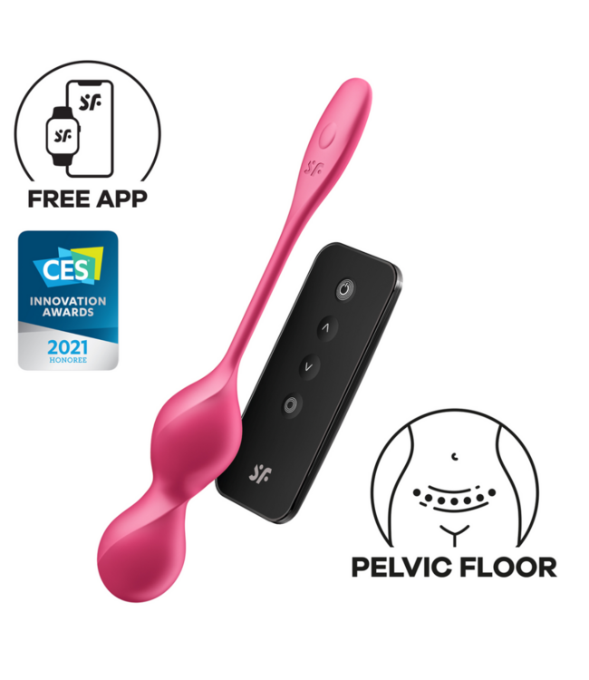 Love Birds 2 - Kegel Exercises and G-spot Stimulation - Pink