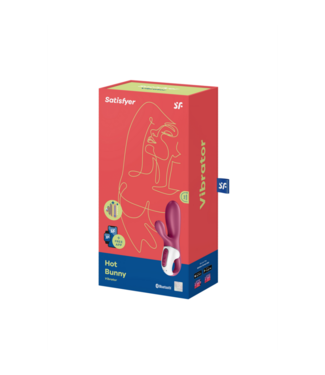 Satisfyer Hot Bunny - Warming Rabbit Vibrator - Berry
