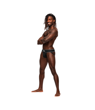 Male Power Jock - L/XL - Black