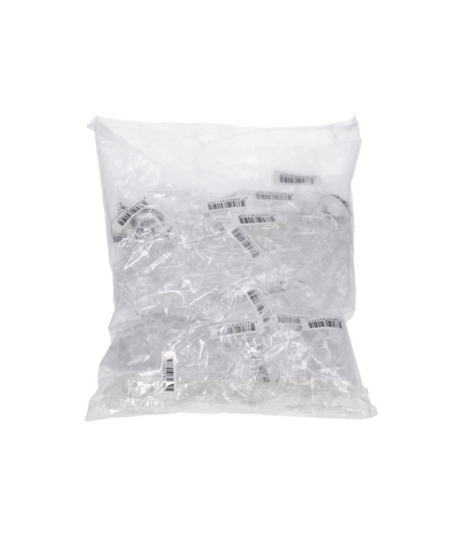 2 Pack C-Ring Set - Clambowl 50 Pieces - Clear