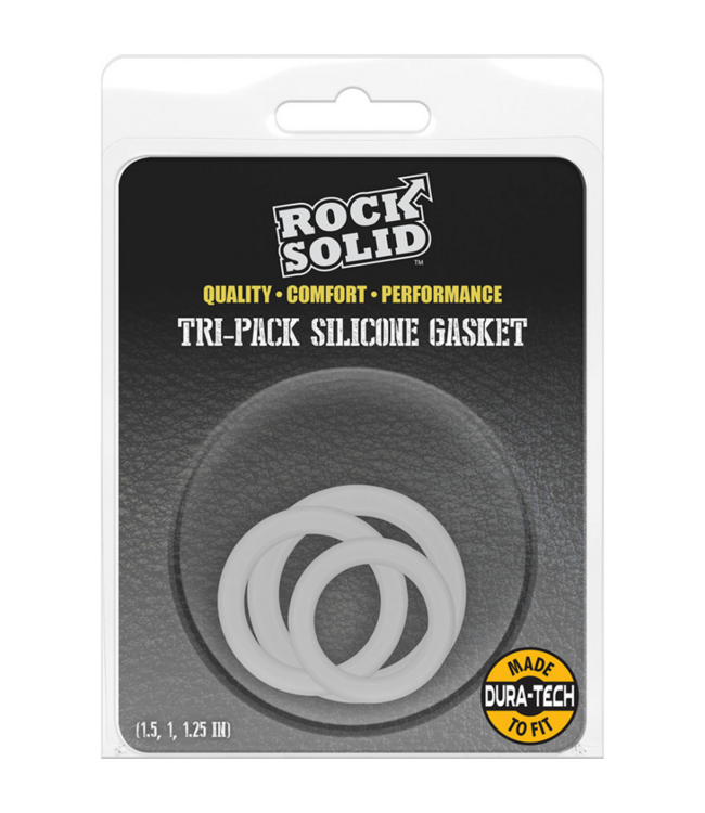 Tri-Pack Silicone Gasket - Cockring Set