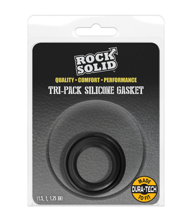 Tri-Pack Silicone Gasket - Cockring Set