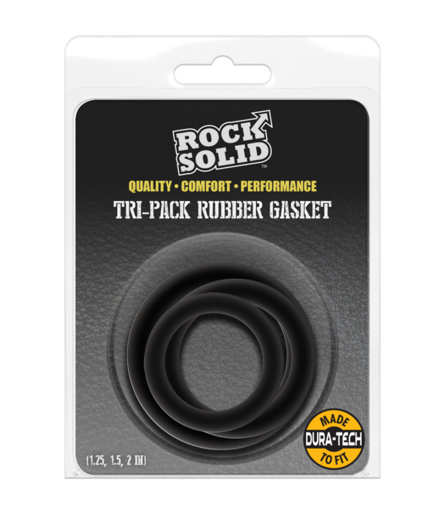 Tri-Pack Rubber Gasket - Cockring Set