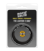 Doc Johnson The Leather 5 Snap - Leather Cockring