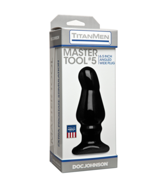 Doc Johnson Master Tool #5 - Butt Plug - 6 / 15 cm