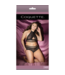 Coquette Fishnet Halter Top and Booty Shorts - Plus Size