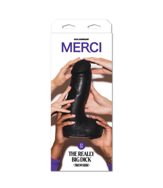 Doc Johnson The Really Big Dick - 12 / 30 cm - Black
