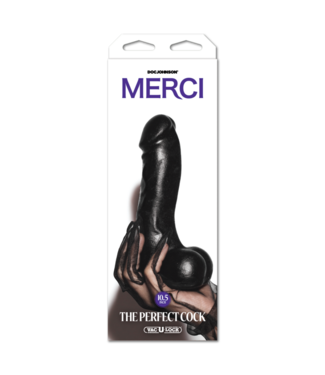 Doc Johnson The Perfect Cock - 10.5 / 25 cm - Black