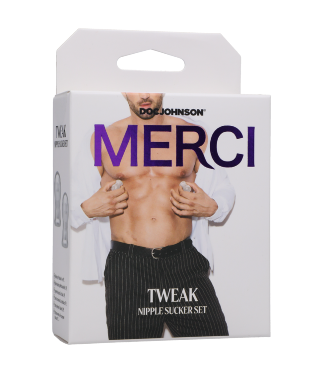 Tweak - Nipple Sucker Set - Clear