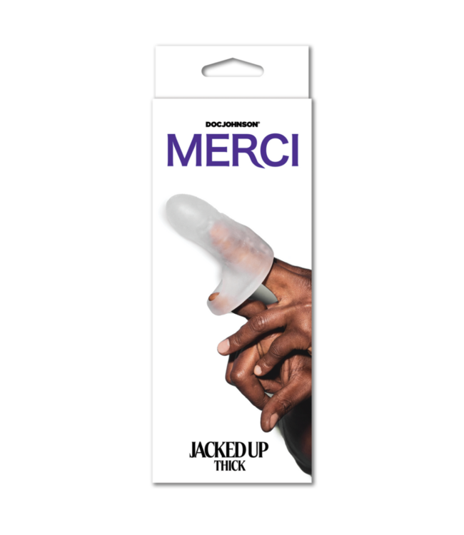 Jacked Up - Thick Extender with Ball Strap - Frost