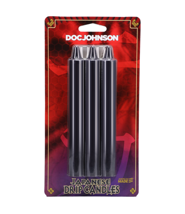 Japanese Drip Candles - Black