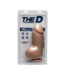 Doc Johnson Fat D - Realistic FIRMSKYN Dildo with Balls - 8 / 20 cm