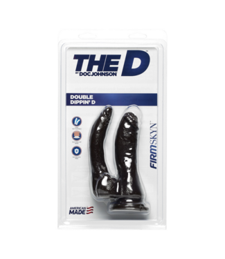 Doc Johnson Double Dippin' D - Double Realistic FIRMSKYN Dildo