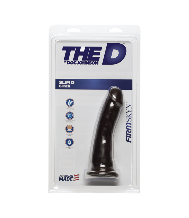 Slim D - Realistic FIRMSKYN Dildo - 7 / 17 cm