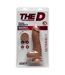 Doc Johnson Master D - Realistic ULTRASKYN Dildo with Balls - 7 / 19 cm
