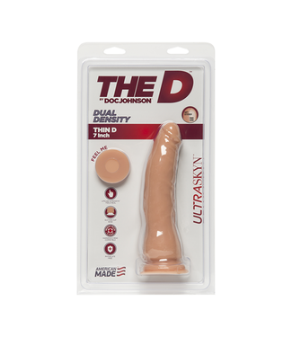 Doc Johnson Thin D - Realistic ULTRASKYN Dildo - 7 / 18 cm