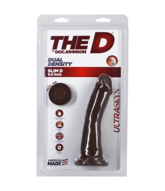 Doc Johnson Slim D - Realistic ULTRASKYN Dildo - 6 / 15 cm