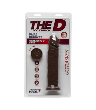 Doc Johnson Realistic D - Realistic ULTRASKYN Dildo - 8 / 20 cm