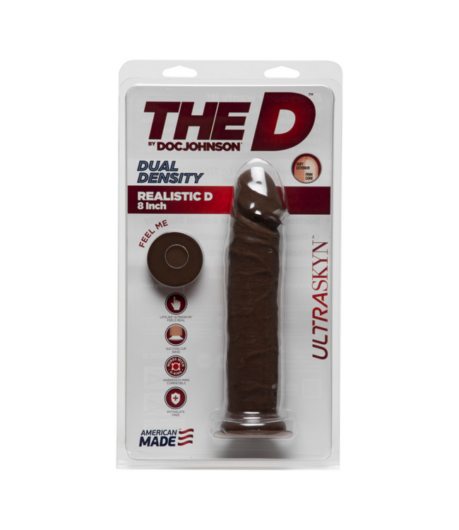 Realistic D - Realistic ULTRASKYN Dildo - 8 / 20 cm