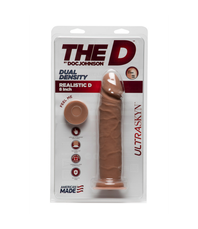 Realistic D - Realistic ULTRASKYN Dildo - 8 / 20 cm
