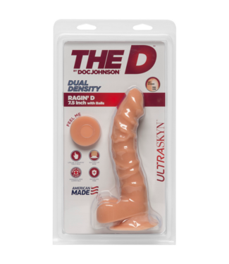 Doc Johnson Ragin' D - Realistic ULTRASKYN Dildo - 7 / 19 cm