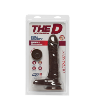 Doc Johnson Super D - with Balls - ULTRASKYN - 8 / 20 cm