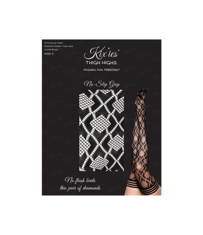 Elle - Thigh High - A - Black