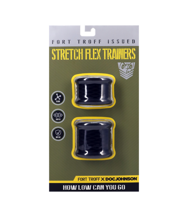 Stretch Flex Trainers - Black