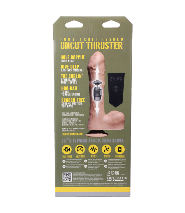 Uncut Thruster - Mini Fuck Machine