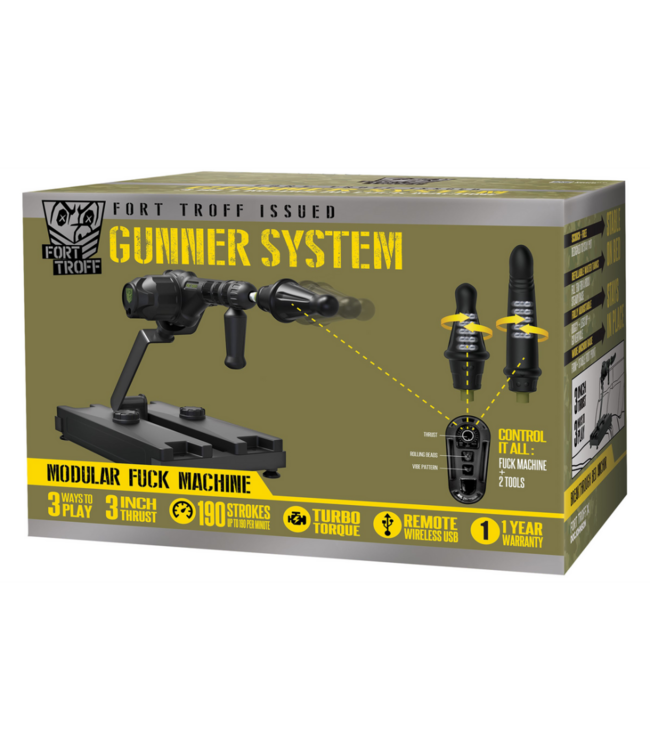 Gunner System - 3-in-1 Modular Fuck Machine